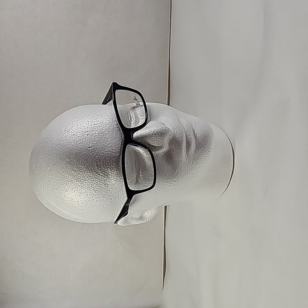 Ray-Ban RB7047 2000 54-17 140 Polished Black Frames for Prescription